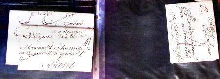 1807-1900, Plus de 400 lettres, principalement de la