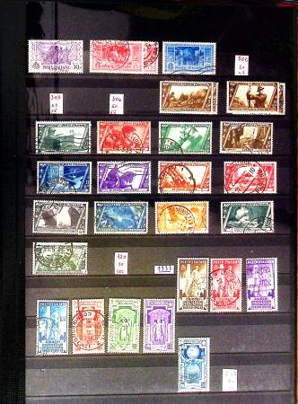 1777-2013, lot en deux parties : une collection d'ITALIE