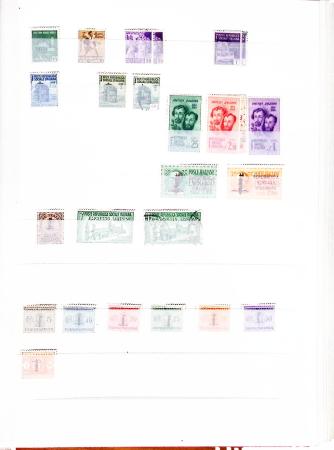 1777-2013, lot en deux parties : une collection d'ITALIE
