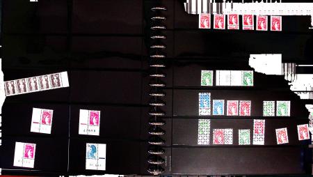 1936-1972, Collection de timbres neufs en 5 albums