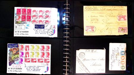 1936-1972, Collection de timbres neufs en 5 albums