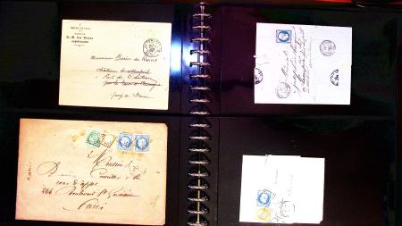 1936-1972, Collection de timbres neufs en 5 albums