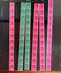 1936-1972, Collection de timbres neufs en 5 albums