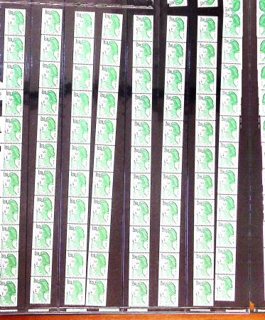 1936-1972, Collection de timbres neufs en 5 albums