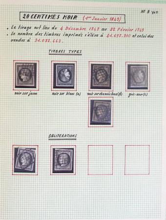 1849-1984, Collection de France en 8 volumes, importante