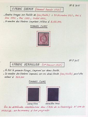 1849-1984, Collection de France en 8 volumes, importante