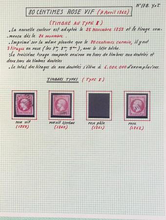 1849-1984, Collection de France en 8 volumes, importante