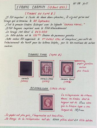 1849-1984, Collection de France en 8 volumes, importante