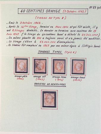 1849-1984, Collection de France en 8 volumes, importante