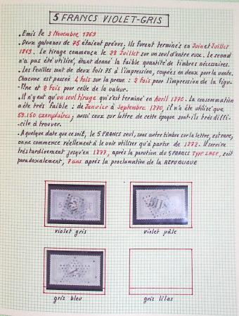 1849-1984, Collection de France en 8 volumes, importante