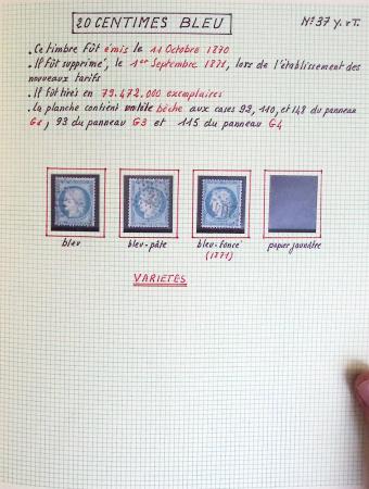 1849-1984, Collection de France en 8 volumes, importante