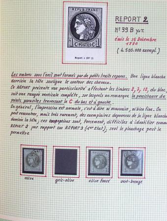 1849-1984, Collection de France en 8 volumes, importante