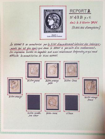 1849-1984, Collection de France en 8 volumes, importante