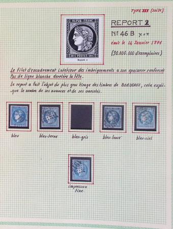 1849-1984, Collection de France en 8 volumes, importante