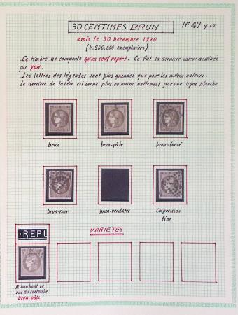 1849-1984, Collection de France en 8 volumes, importante