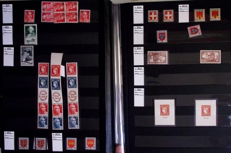 1849-1984, Collection de France en 8 volumes, importante