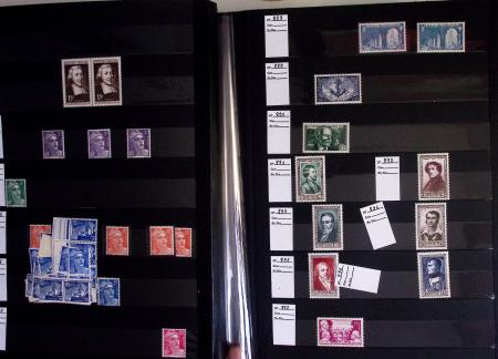 1849-1984, Collection de France en 8 volumes, importante