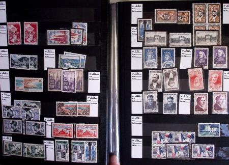 1849-1984, Collection de France en 8 volumes, importante