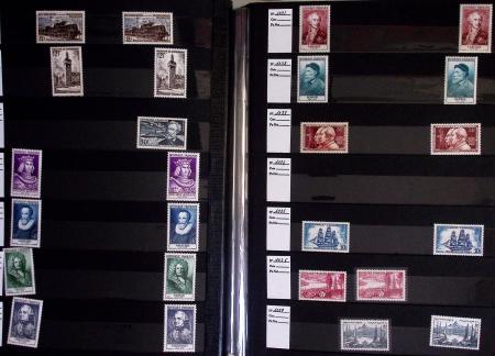 1849-1984, Collection de France en 8 volumes, importante