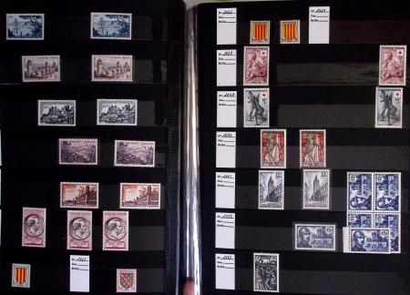 1849-1984, Collection de France en 8 volumes, importante