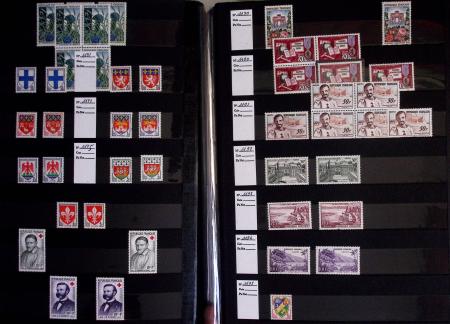 1849-1984, Collection de France en 8 volumes, importante
