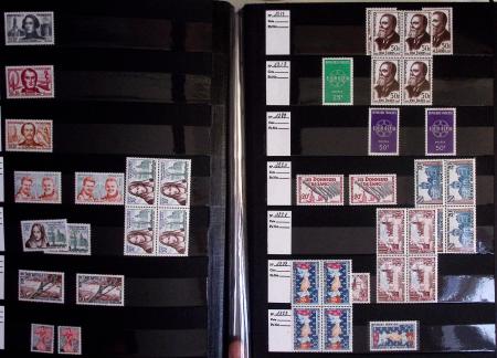 1849-1984, Collection de France en 8 volumes, importante
