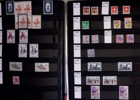 1849-1984, Collection de France en 8 volumes, importante