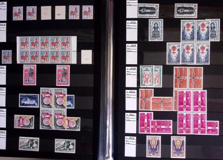 1849-1984, Collection de France en 8 volumes, importante