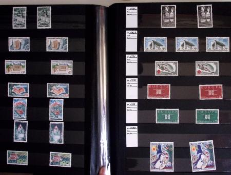 1849-1984, Collection de France en 8 volumes, importante
