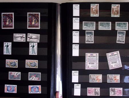 1849-1984, Collection de France en 8 volumes, importante