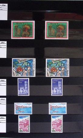 1849-1984, Collection de France en 8 volumes, importante