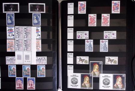 1849-1984, Collection de France en 8 volumes, importante