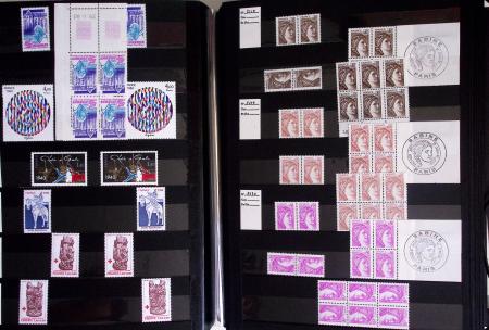 1849-1984, Collection de France en 8 volumes, importante