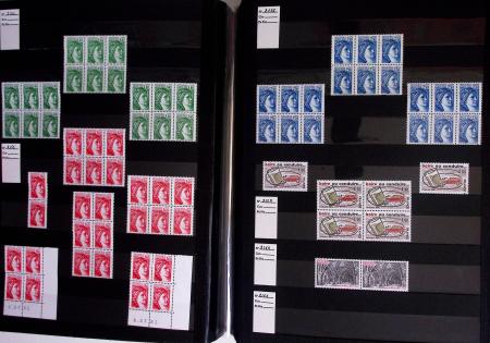 1849-1984, Collection de France en 8 volumes, importante