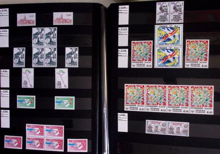 1849-1984, Collection de France en 8 volumes, importante