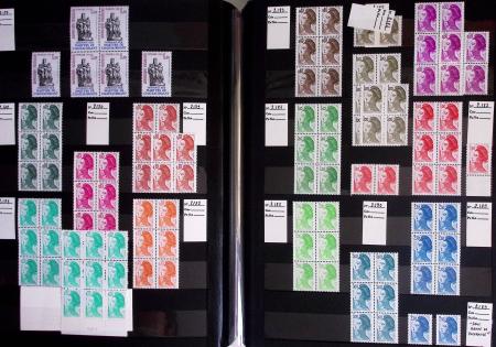 1849-1984, Collection de France en 8 volumes, importante