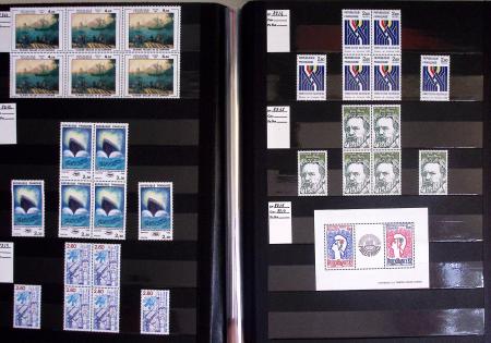 1849-1984, Collection de France en 8 volumes, importante