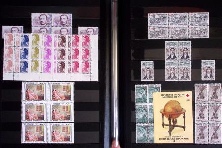 1849-1984, Collection de France en 8 volumes, importante
