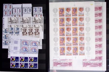 1849-1984, Collection de France en 8 volumes, importante