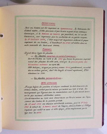 1849-1984, Collection de France en 8 volumes, importante