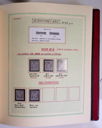 1849-1984, Collection de France en 8 volumes, importante