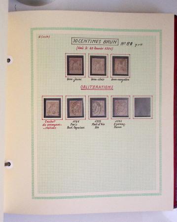 1849-1984, Collection de France en 8 volumes, importante