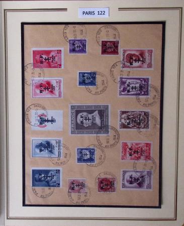 1944-45, LIBERATION  : Exceptionnelle collection de
