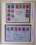 1944-45, LIBERATION  : Exceptionnelle collection de