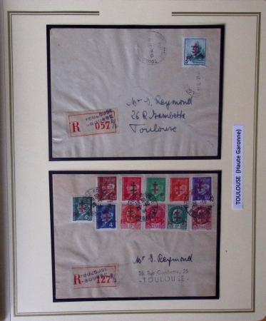 1944-45, LIBERATION  : Exceptionnelle collection de