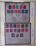 1944-45, LIBERATION  : Exceptionnelle collection de