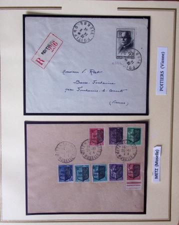 1944-45, LIBERATION  : Exceptionnelle collection de