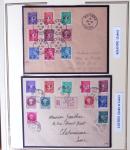 1944-45, LIBERATION  : Exceptionnelle collection de
