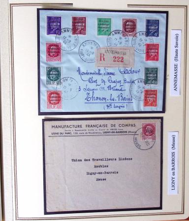 1944-45, LIBERATION  : Exceptionnelle collection de