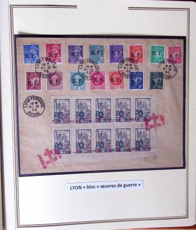 1944-45, LIBERATION  : Exceptionnelle collection de